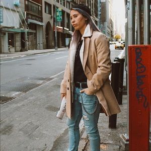 Tan Overcoat (no wool)